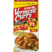 House Foods Vermont Curry, Mild, 4 oz Boxes (Pack of 10)
