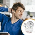 thumbnail image 4 of Wireless Earbuds, Bluetooth 5.3 Headphones HiFi Stereo, Bluetooth Earbuds with ENC Noise Cancelling Mic, IP7 Waterproof in Ear Earphones, 48H, LED Display Ear buds for Pad Phones Workout Sports,Brown, 4 of 5