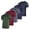 Set 11, variant on 5 Pack: Men’s V-Neck Dry-Fit Moisture Wicking Active Athletic Tech Performance T-Shirt