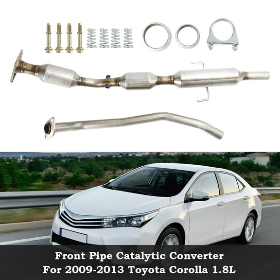 Front Pipe Catalytic Converter For Toyota Corolla Matrix 1.8L 2009 2010 2011