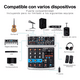 thumbnail image 4 of Mezclador De Audio De 4 Canales Bluetooth, 48v, Dsp Bomge, 4 of 5