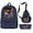 Navy, variant on Perfume Genius Backpacks 3 Pieces Sets Cosplay Shoulder Bag Fashion Traveling Bag