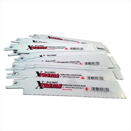 

Disston 6489 Blu-Mol 6 In. 14 Tpi Metal Cutting Xtreme Bi-Metal Demolition Reciprocating Saw Blade- 20 Pack