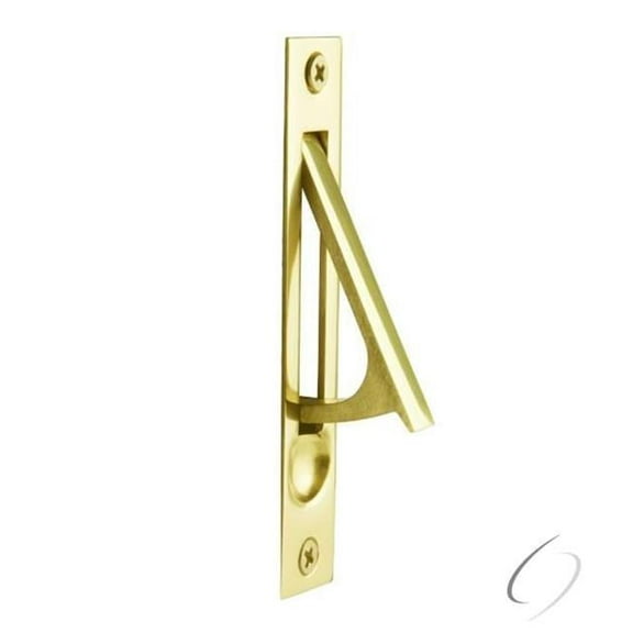 Emtek 2221US3NL Edge Pull - Unlacquered Brass