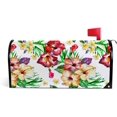 thumbnail image 5 of Coolnut Mailbox Covers, Magnetic Standard Size Hibiscus Frangipani Seasonal Mail Wraps for Home Outdoor Decor, 20.7"x18.03", 5 of 5