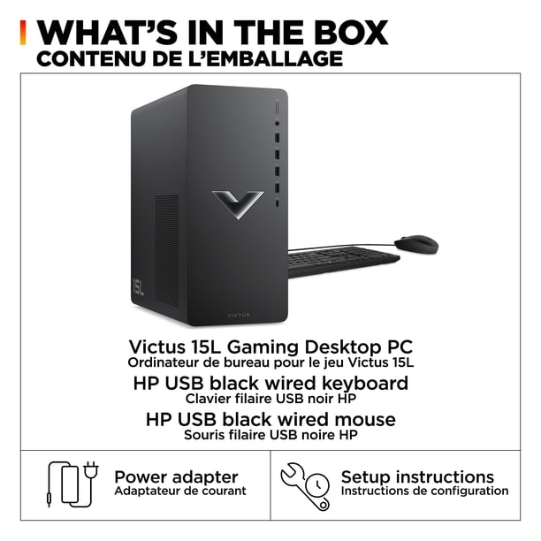 Victus by HP 15L Gaming Desktop TG02-2019 - Walmart.ca