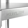 thumbnail image 7 of KUTLER Stainless Steel Table with Wheels for Prep and Work 30 x 12 Inches, NSF Heavy Duty Commercial Kitchen Table for Restaurant, 7 of 7