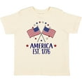 thumbnail image 3 of Inktastic America Est 1776 4th of July Boys or Girls Toddler T-Shirt, 3 of 5