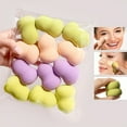 thumbnail image 2 of CHUANK 12pcs Vibrant Beauty Blender Set - Hypoallergenic Non-latex Sponges for Flawless Liquid  Cream & Powder Application - Wet/Dry Dual-Use  Suitable for All Skin Types, 2 of 6