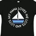 thumbnail image 4 of Inktastic My Nana Loves Me Sailboat Boys Boys Toddler T-Shirt, 4 of 5