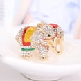 thumbnail image 2 of Animal lindo elefante niña bolso colgante decoración regalo (amarillo), 2 of 6