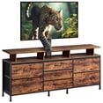 thumbnail image 1 of Mueble Para Tv 75 Pulgadas Con 7 Cajones Y Soporte Para Tv, 1 of 7