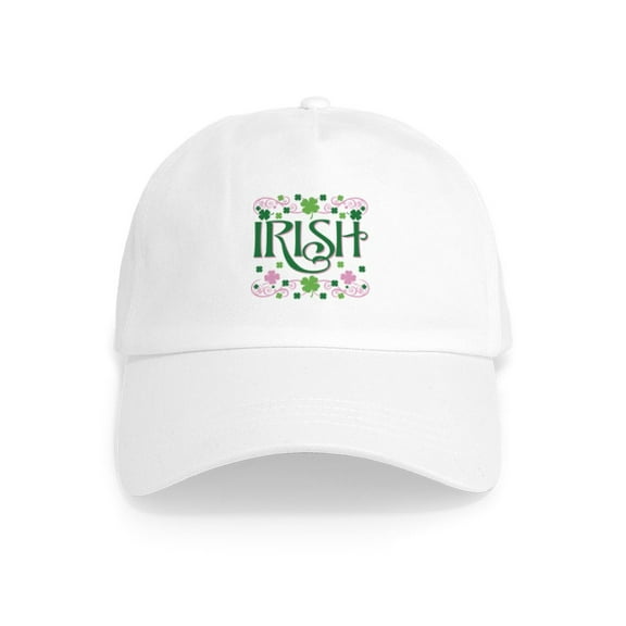 CafePress - Irish Cap - Adjustable 100% Brushed Unisex Casual Cotton Baseball Cap, Beige, 1