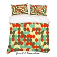 thumbnail image 2 of 3D Geometry Graphical Quilt Cover Set Bedding Set Pillowcasesn 93, 2 of 2