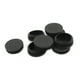 thumbnail image 1 of Uxcell 8pcs Cubre de plástico negro de 50mm de diámetro para inserto de tubo redondo, 1 of 5