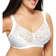 Angle View: @cp: JUST MY SIZE - FULL FIGURE MAGIC RING SUPPORT WIRE-FREE BRA, STYLE 1976