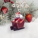 thumbnail image 3 of Adorno navideño de trineo de renos de Papá Noel | Miniatura de resina para decoración navideña | Bonita figura festiva para escritorio, estantería o alféizar | Regalo coleccionable de decoración de, 3 of 7