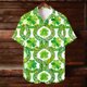 thumbnail image 5 of Blusa y camisa hawaiana de manga corta con cuello vuelto para hombre, camisa unisex de verano para playa, informal, de manga corta, con botones, ropa estampada para el Día de San Patricio, blusa para, 5 of 8