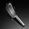 thumbnail image 3 of 304 Stainless Steel Hollow Clamp Fish Spatula Clip Steak  Spatula For Buffets Bars Parties, 3 of 7