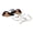Black, variant on Enduro Engineering Evolution Debris Deflectors Black Bar/White Plastic 1 1/8" Renthal Twin Wall
