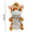 thumbnail image 2 of Marionetas de dedo de mano de animales de selva y granja Kawaii, juguete de peluche, muñeca de Animal de peluche, marioneta educativa para juegos de rol, Storytel, 9cm, 2 of 5