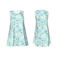 thumbnail image 7 of Balery Bee Flower Pattern Women’s Summer Dresses – Loose Sleeveless Sundress, Casual and Comfortable Beach Dress for Hot Days, 7 of 7