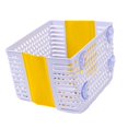 thumbnail image 1 of Poolside Storage Basket Hollow Out Drainage Large Capacity Foldable Swimming Pool Storage Rack Toys Goggles Phones Drinks Towels Bathroom And Pool Org, 1 of 5