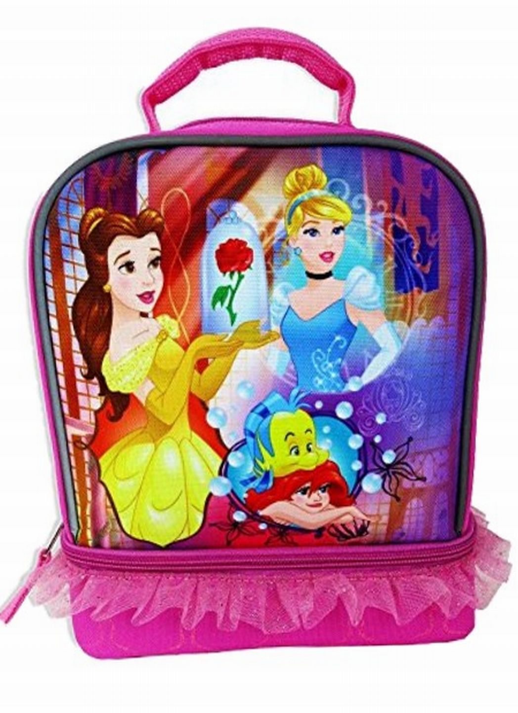 cinderella backpack and lunchbox