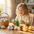 thumbnail image 4 of Wind-Up Animal Hatching Surprise Egg Rotate The Egg to Hatch a Walking Animal Eggshells Pop Open Automatic Walking Hatchlings Fun Party Favors Gift Dinosaur, 4 of 5