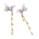 thumbnail image 3 of pasadores de cabello Yinane con borlas de mariposa China accesorios cabello para mujeres niñas duraderos y convenientes, 3 of 6