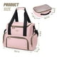thumbnail image 2 of Bolsa de maquillaje BAFAMYE grande con 2 fundas extraíbles, color rosa, 2 of 6