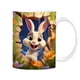 thumbnail image 1 of Taza de cerámica para café de Pascua de 350 ml | Taza de té para San Valentín | Apta para microondas y lavavajillas | Regalo único para celebraciones | Ideal para café, té, bebidas calientes y, 1 of 1