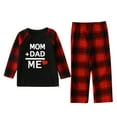thumbnail image 2 of Odeerbi Clearance Christmas Pajamas For Family Matching Outfits Sets Casual Printed Top With Bottom Outfits Home Wear, 2 of 9