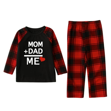 

REORIAFEE Matching Family Pajamas Christmas Pajamas Family Christmas Pajamas Set Xmas Pajamas Set Kids 2-3 Years
