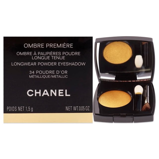 Ombre Premiere Longwear Powder Eyeshadow - 34 Poudre Dor by Chanel for Women - 0.05 oz Eye Shadow