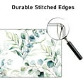 thumbnail image 7 of Desk Pad Protector,Mouse Pad with Non-Slip Rubber Base,Textured & Waterproof Mousepad with Stitched Edges,Large Desk mats for Computers,Laptop,Gaming,Office & Home,31.5 x 11.8 in,Leaf, 7 of 7