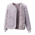 thumbnail image 1 of Lovzfmll Veste Décontractée pour Femmes, Style à Capuche à Manches Longues Coloré Violet, TG, 1 of 5