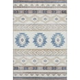 thumbnail image 2 of Addison Rugs Mayfield Washable Southwest Aztec Taupe Rectangle Rug, 10' x 14', 2 of 6