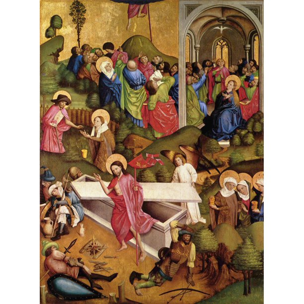 Meister Des Schaƒae A A Ppinger Altars Pentecostal Miracles And Resurrection 12 Inch By 18 Inch Laminated Poster With Bright Colors And Vivid Imagery Fits Perfectly In Many Attractive Frames Walmart Com Walmart Com