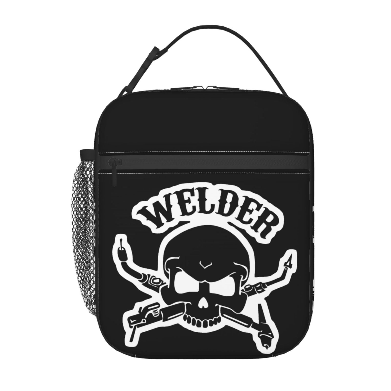 Skull Torch Welding Welder Lunch Bag Insulated Leakproof Reusable Large ...