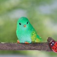 thumbnail image 5 of Jiibva 4pcs Miniature Bird Figurines Small Bird Models Simulated Animals Ornaments Artificial Miniature Animal Model Birds Craft Bird, 5 of 7