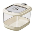 thumbnail image 3 of Siruishop Cereal Rice Food Storage Container Box Cereal Pet Food Kitchen Pantry Holder L for 15kg, 3 of 8