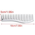 thumbnail image 3 of Electroplated Combs for Women Man Hair Comb Teasing Parting Professional Combs for Hair Stylists Comb Professional Comb, 3 of 8