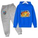 thumbnail image 3 of 2024 Nueva ropa para niños Dibujos animados Anime Super ZINGS Niños Niñas Bebé 3-12 años Top + Pantalones 2P Abrigo deportivo casual Jogging Divertido Conjunto Kawaii, 3 of 5