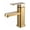 gold, variant on RETHME Gold faucet bathroom faucet metal stainless steel handle hot and cold mixer faucet square faucet beautiful bathroom