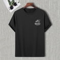 thumbnail image 4 of Huesdet Shirts for Men Lightweight Athletic Shirts Short Sleeve Moisture Wicking Running Workout Gym Shirts(Grey,XXL), 4 of 9