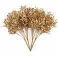 thumbnail image 1 of Plantas artificiales PASYOU Golden con follaje sintético de 32 cm, paquete de 4 unidades, 1 of 9