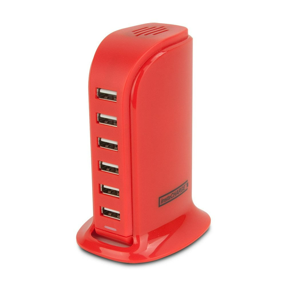 Fast Charging Station, Portable Lightning 6port Usb Fast Charging