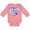 Mauve, variant on Inktastic Jesus Loves Me Boys or Girls Long Sleeve Baby Bodysuit