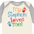 thumbnail image 4 of Inktastic My Stepmom Loves Me Boys or Girls Long Sleeve Baby Bodysuit, 4 of 5